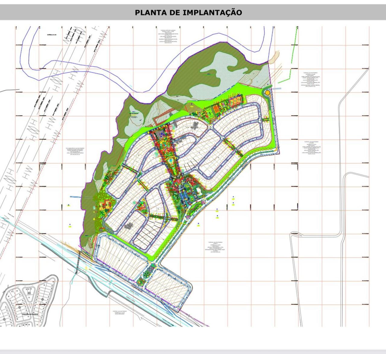 Planta de Implantação